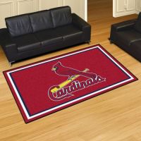 St Louis Cardinals Rug - 5 x 8