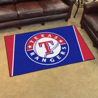 Texas Rangers Area Rug - 4 x 6