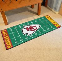 Kansas City Chiefs Runner - 30 x 72