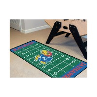 Kansas Football Field Runner - 30 x 72