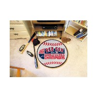 Boston Red Sox 2007 World Series Champs Baseball Mat - 29 Diameter