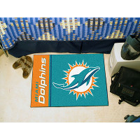 Miami Dolphins Starter Mat - 20 x 30