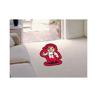 Nebraska Mascot Mat - Approx. 3 x 4