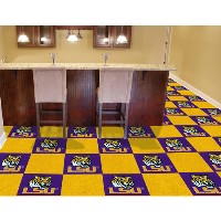 Louisiana State Carpet Tiles - 18 x 18 Tiles