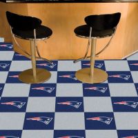 New England Patriots Carpet Tiles - 18 x 18 Tiles
