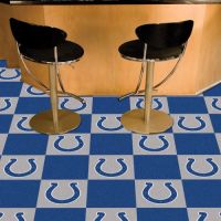 Indianapolis Colts Carpet Tiles - 18 x 18 Tiles