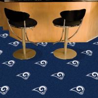 St Louis Rams Carpet Tiles - 18 x 18 Tiles