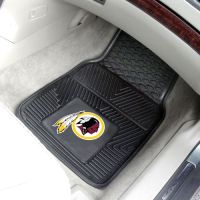 Washington Redskins Heavy Duty 2-Piece Vinyl Car Mats - 18 x 27
