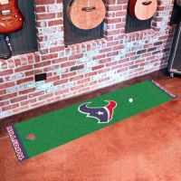 Houston Texans Putting Green Mat - 18 x 72