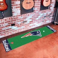 New England Patriots Putting Green Mat - 18 x 72