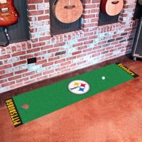 Pittsburgh Steelers Putting Green Mat - 18 x 72