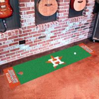 Houston Astros Putting Green Mat - 18 x 72
