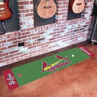 St Louis Cardinals Putting Green Mat - 18 x 72