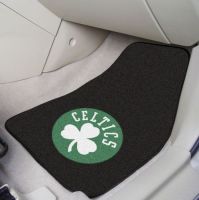 Boston Celtics 2-piece Carpeted Car Mats - 18 x 27