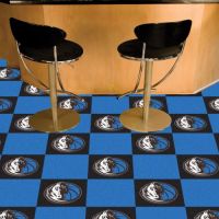Dallas Mavericks Carpet Tiles - 18 x 18 Tiles