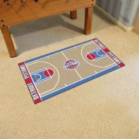 Detroit Pistons NBA Court Runner (Large) - 29.5 x 54