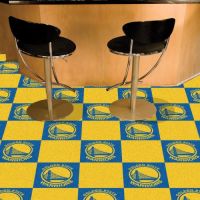 Golden State Warriors Carpet Tiles - 18 x 18 Tiles