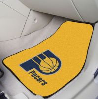 Indiana Pacers 2-piece Carpeted Car Mats - 18 x 27