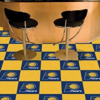 Indiana Pacers Carpet Tiles - 18 x 18 Tiles
