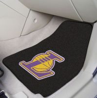 Los Angeles Lakers 2-piece Carpeted Car Mats - 18 x 27