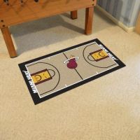 Miami Heat NBA Court Runner (Large) - 29.5 x 54