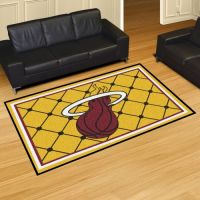 Miami Heat Rug - 5 x 8