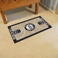 New Jersey Nets NBA Court Runner (Large) - 29.5 x 54