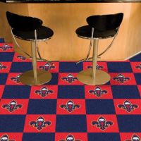 New Orleans Hornets Carpet Tiles - 18 x 18 Tiles