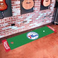 Philadelphia 76ers Putting Green Mat - 18 x 72