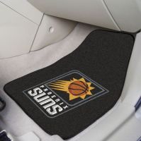 Phoenix Suns 2-piece Carpeted Car Mats - 18 x 27