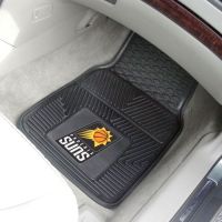 Phoenix Suns Heavy Duty 2-Piece Vinyl Car Mats - 18 x 27
