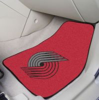 Portland Trail Blazers 2-piece Carpeted Car Mats - 18 x 27