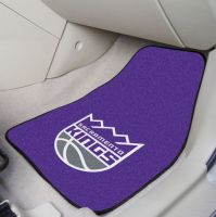Sacramento Kings 2-piece Carpeted Car Mats - 18 x 27