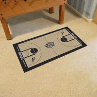 San Antonio Spurs NBA Court Runner (Large) - 29.5 x 54