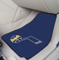 Utah Jazz 2-piece Carpeted Car Mats - 18 x 27