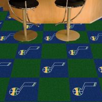 Utah Jazz Carpet Tiles - 18 x 18 Tiles