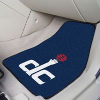 Washington Wizards 2-piece Carpeted Car Mats - 18 x 27