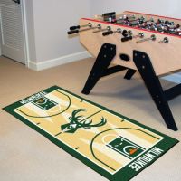 Milwaukee Bucks NBA Court Runner - 24 x 44