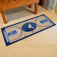 Minnesota Timberwolves NBA Court Runner - 24 x 44