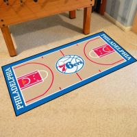Philadelphia 76ers NBA Court Runner - 24 x 44