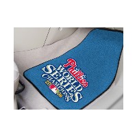 Philadelphia Phillies 2008 World Series Champs 2-PC Printed Carpet Car Mat Set - 18 x 27