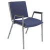 9400A Series Heavy-Duty Upholstered Stack Chair with Arms