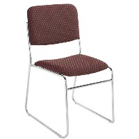 Burgundy Fabric with Pattern