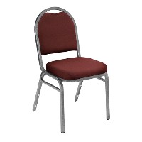 9200 Series Dome-Back Fabric Padded Stack Chair