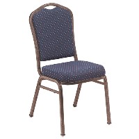 Navy Fabric with Pattern / Coppervein Frame