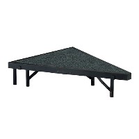 8"H Carpeted Stage