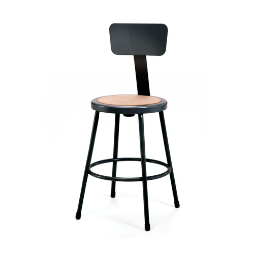 6200 Series Heavy-Duty Steel Lab Stool