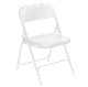 White Seat / White Frame