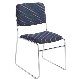Navy Fabric with Pattern