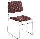 Burgundy Fabric with Pattern